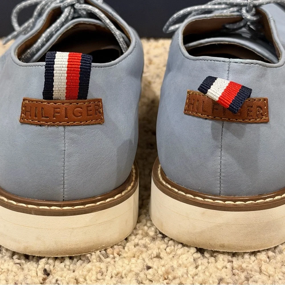 Men's Hilfiger Garson Light Blue Lace-Up Derby Shoes